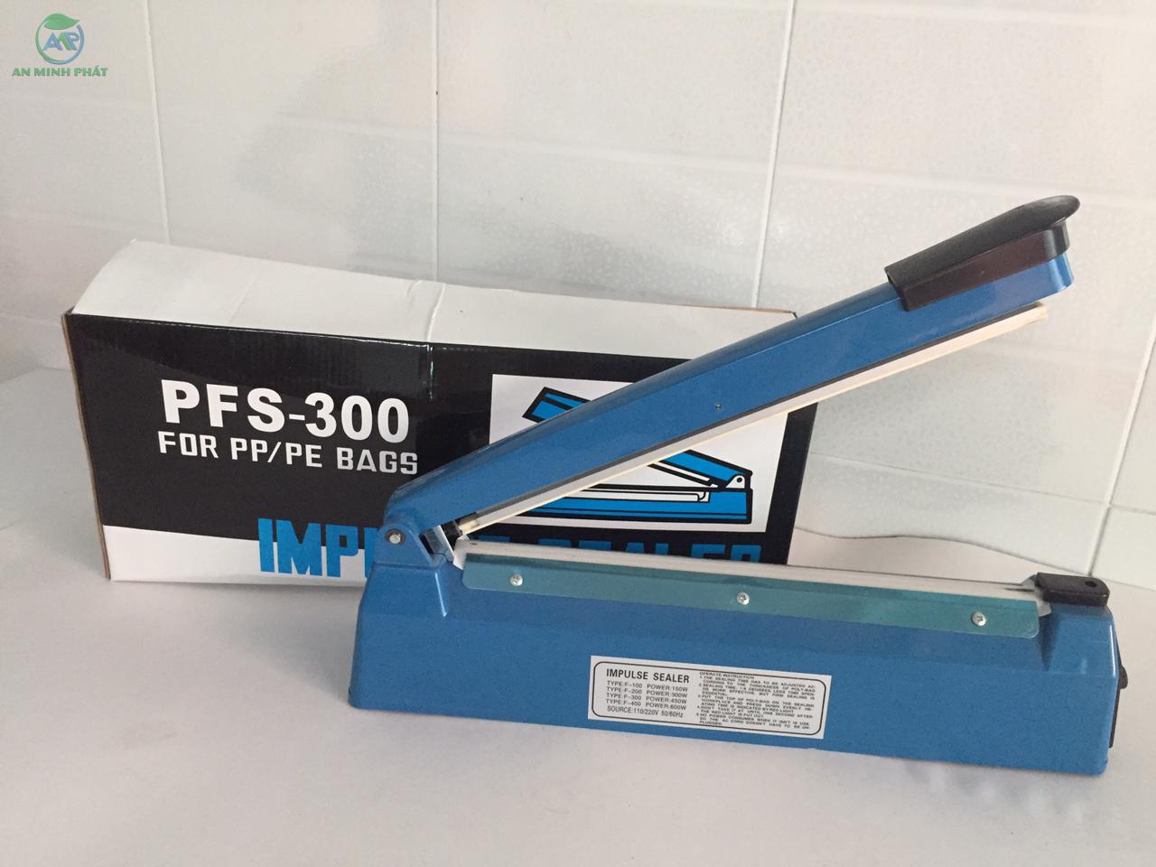 Máy dập miệng túi PFS 200 300 400