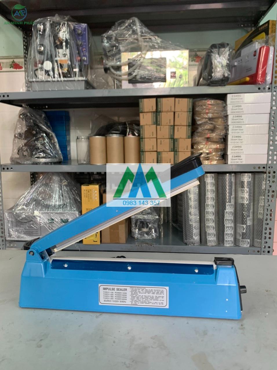 Máy dập miệng túi PFS 200 300 400