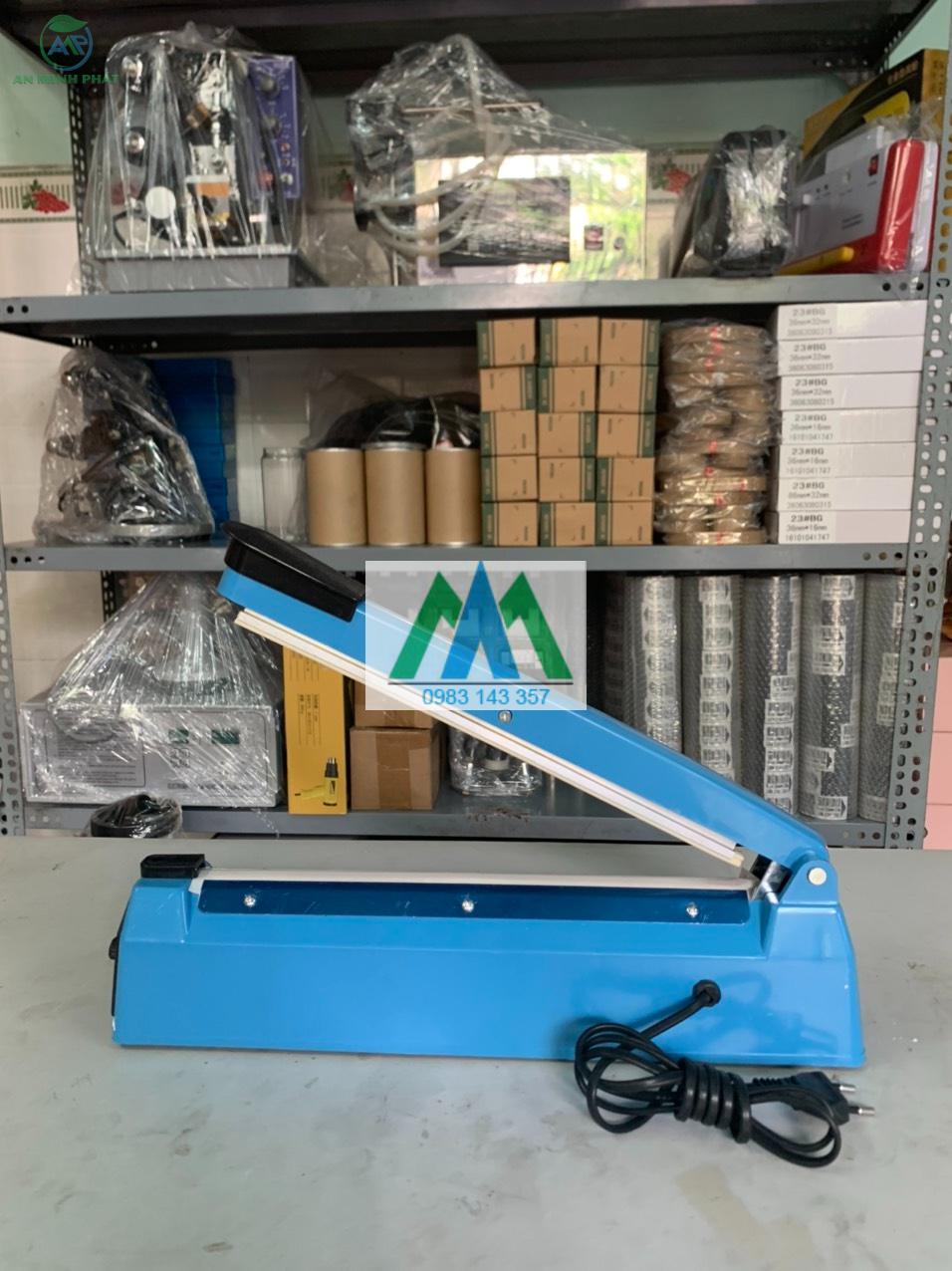 Máy dập miệng túi PFS 200 300 400